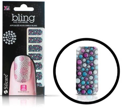 SILCARE naklejki do paznokci Bling 06