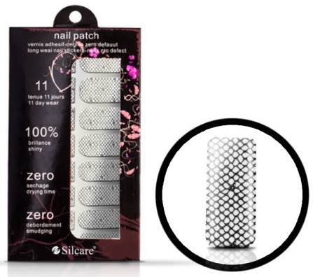 SILCARE naklejki do paznokci Metallic 210