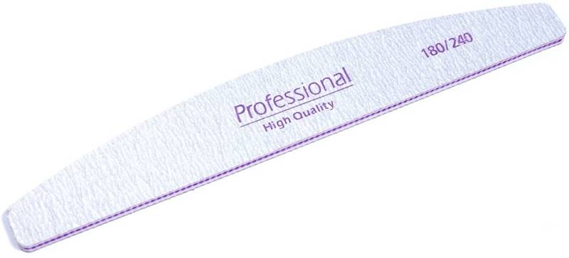 Pilnik PROFESSIONAL półksiężyc zebra 180/240