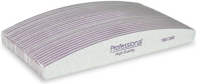 Pilnik PROFESSIONAL półksiężyc zebra 180/240