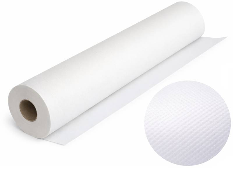 PODKŁAD kosmetyczny włókninowy gładki 60cm/50mb