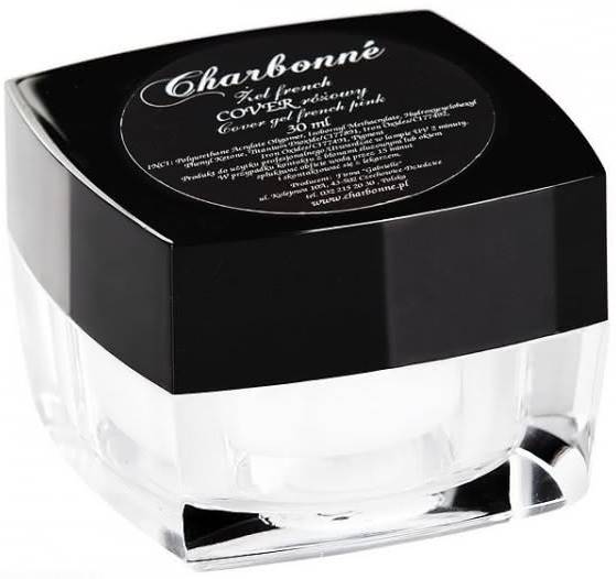 Charbonne żel uv cover różowy 30ml