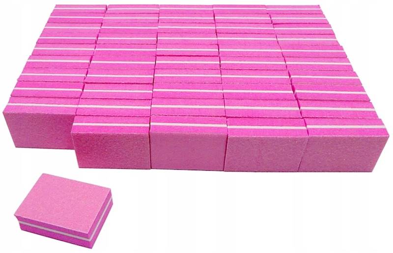 BLOK różowy mini kostka luksusowa 50 sztuk