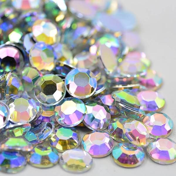 Cyrkonie ala swarovski SS10 AB opalizujące 1440SZT