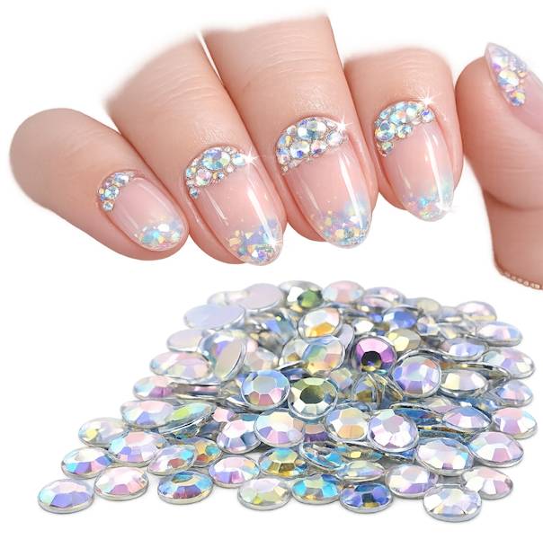 Cyrkonie ala swarovski SS10 AB opalizujące 1440SZT