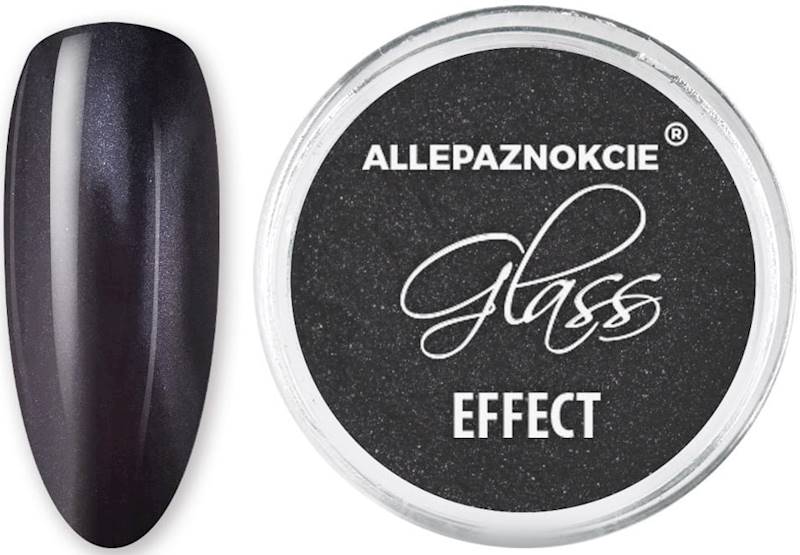 Efekt glass czarny