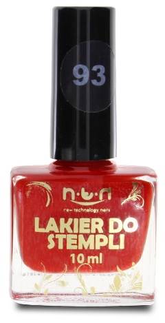 Lakier do stempli KRWISTA CZERWIEŃ 10ml