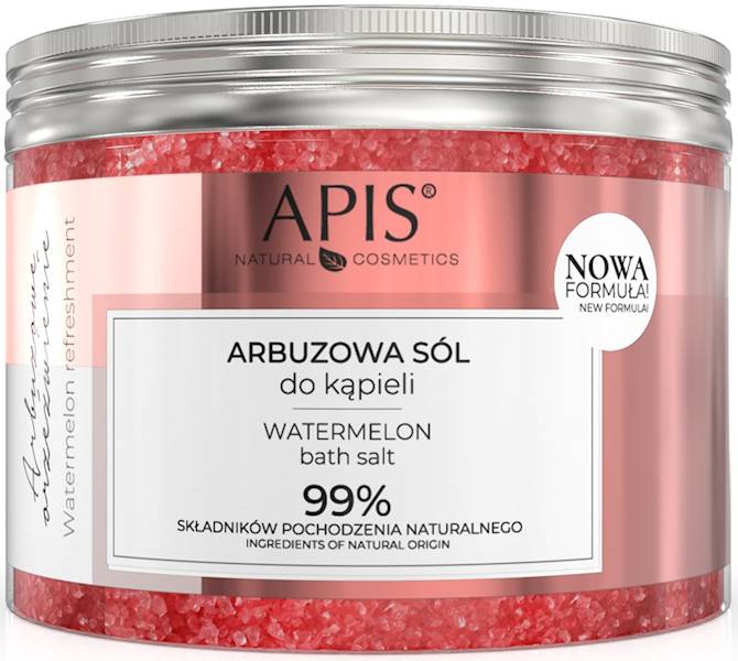 APIS Arbuzowa sól do kąpieli 650g