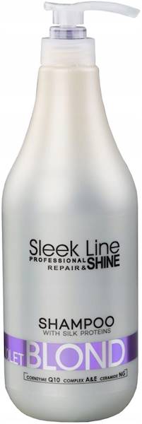 STAPIZ  Szampon SLEEK LINE-VIOLET BLOND 1000ml