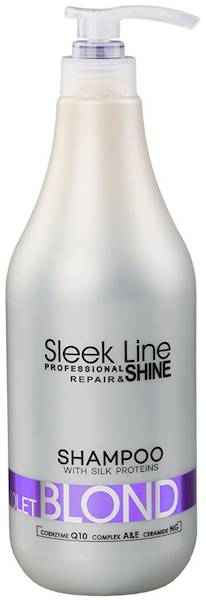 STAPIZ Szampon SLEEK LINE-VIOLET BLOND 1000ml