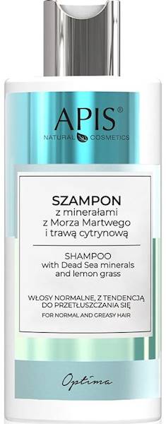 APIS szampon z minerałami i trawa cytrynową 300ml