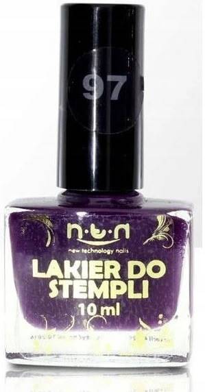 Lakier do stempli ŚLIWKOWY 10ml