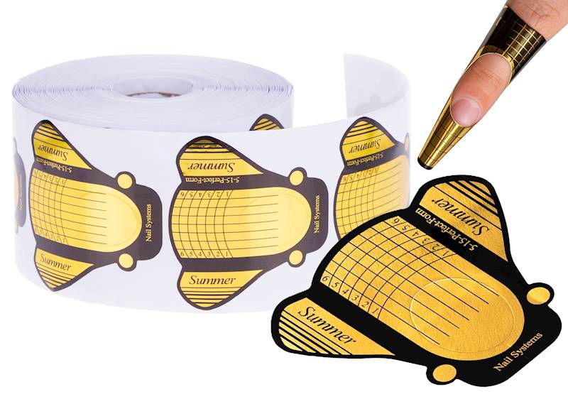 Szablon duży szeroki ZŁOTY SUMMER 500szt