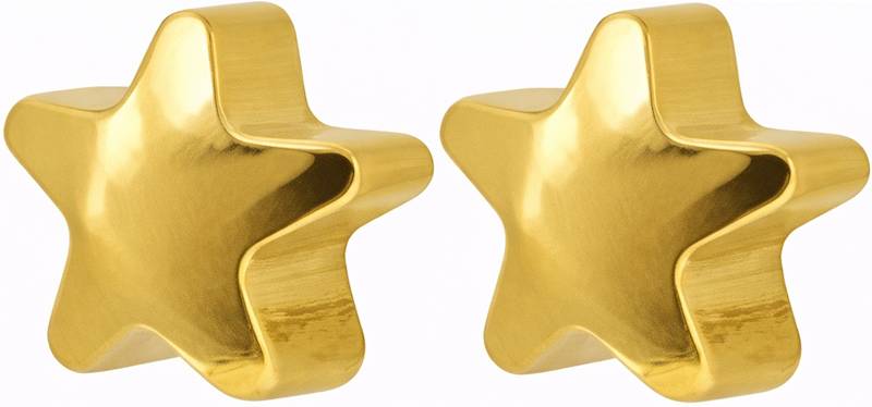 STUDEX kolczyk złoty STAR