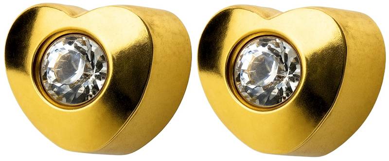 STUDEX kolczyk złoty HEARTLITE