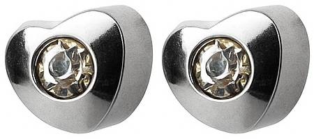 STUDEX kolczyk srebrny HEARTLITE z brylantem