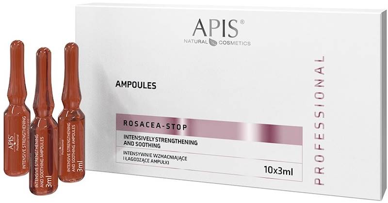 APIS ampułki łagodzące ROSACEA-STOP 10x3ml