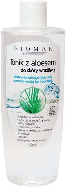 BiOMAK Tonik kosmetyczny ALOES 400ml
