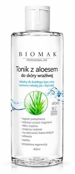 BiOMAK Tonik kosmetyczny ALOES 400ml