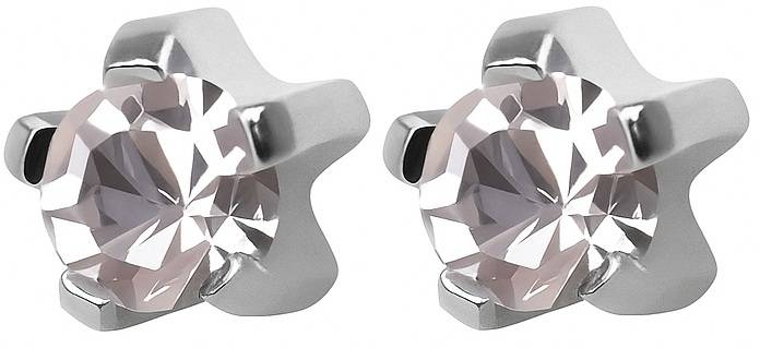 STUDEX kolczyk srebrny BRYLANT W PAZURKACH