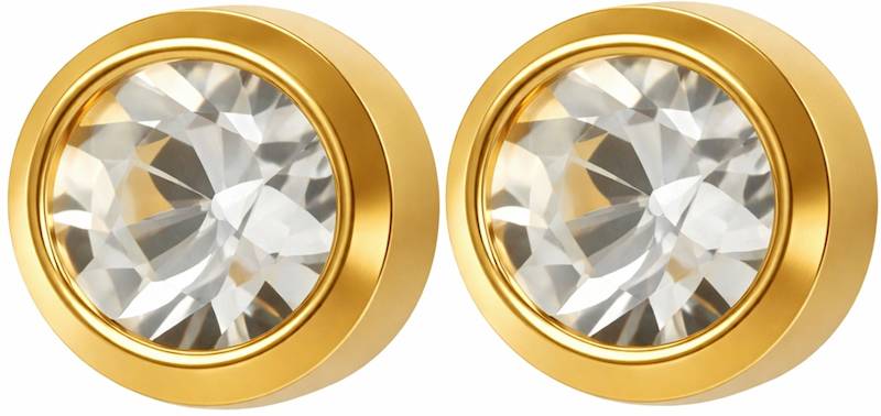 STUDEX kolczyk złoty MINI BRYLANT w oprawie