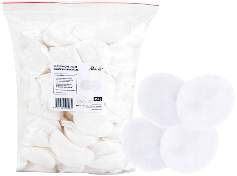 Płatki kosmetyczne bawełniane okrągłe 250g