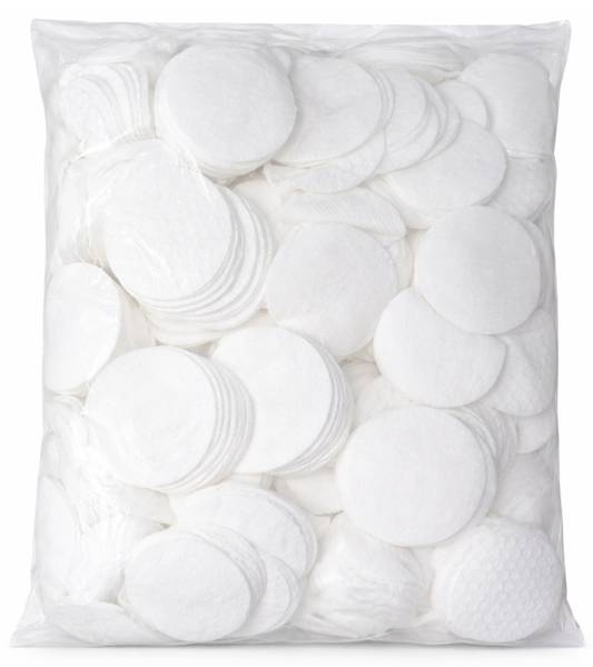 Płatki kosmetyczne bawełniane okrągłe 250g