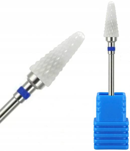 Frez ceramiczny FRC500-10 niebieski stożek wąski