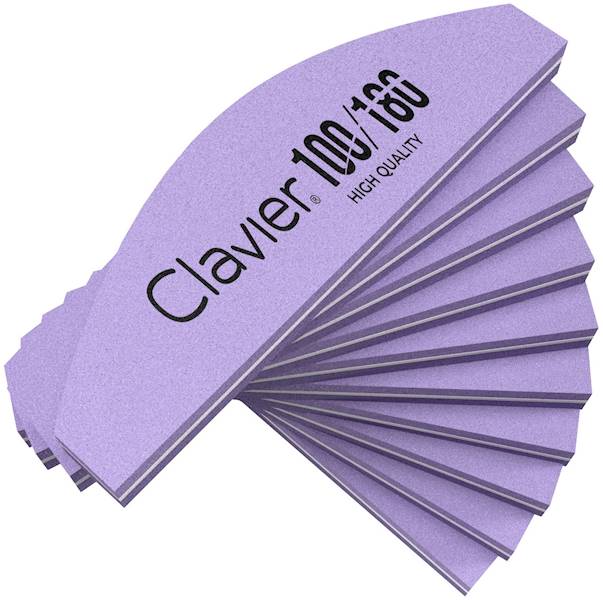 CLAVIER buforki polerki 100/180 fiolet 10szt