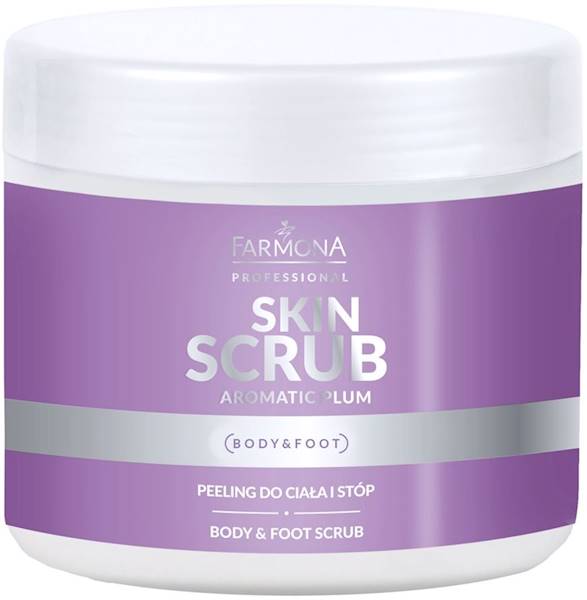 FARMONA peeling do ciała i stóp śliwka 500g