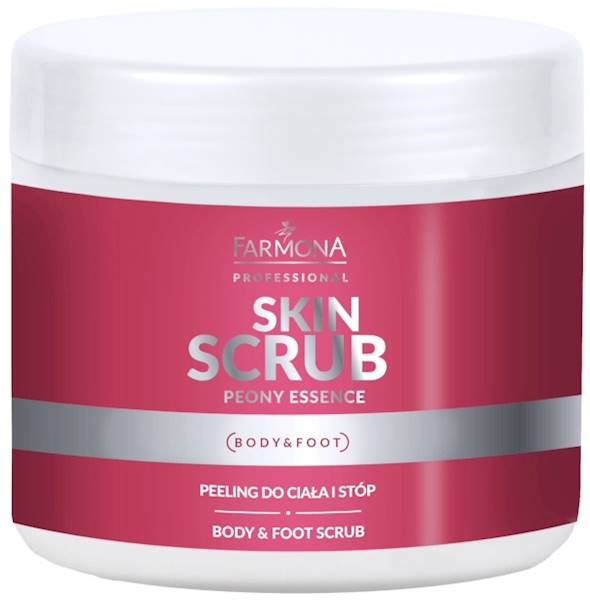 FARMONA peeling do ciała i stóp piwonia 500g