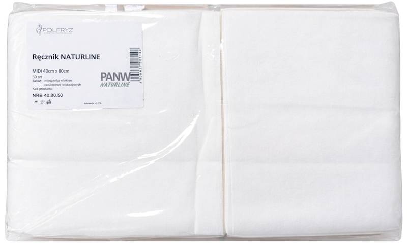 Ręczniki NATURLINE Bawełna 100% 40x80cm 50szt
