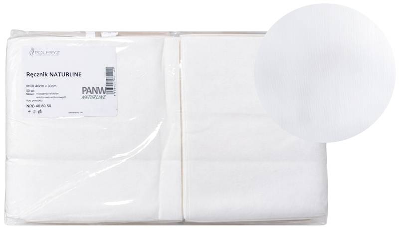 Ręczniki NATURLINE Bawełna 100% 40x80cm 50szt