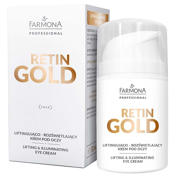 FARMONA RETIN GOLD krem liftingujący oczy 50ml