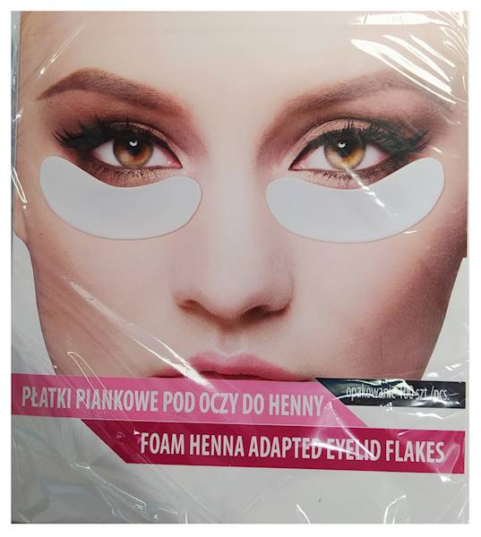 Płatki piankowe Podkładki do henny 100szt