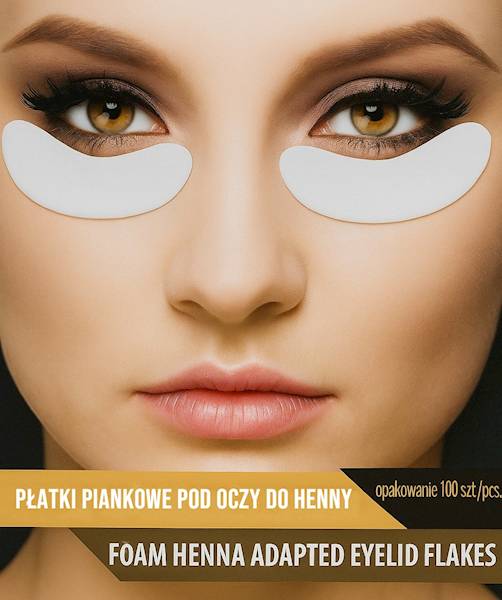 Płatki piankowe Podkładki do henny 100szt