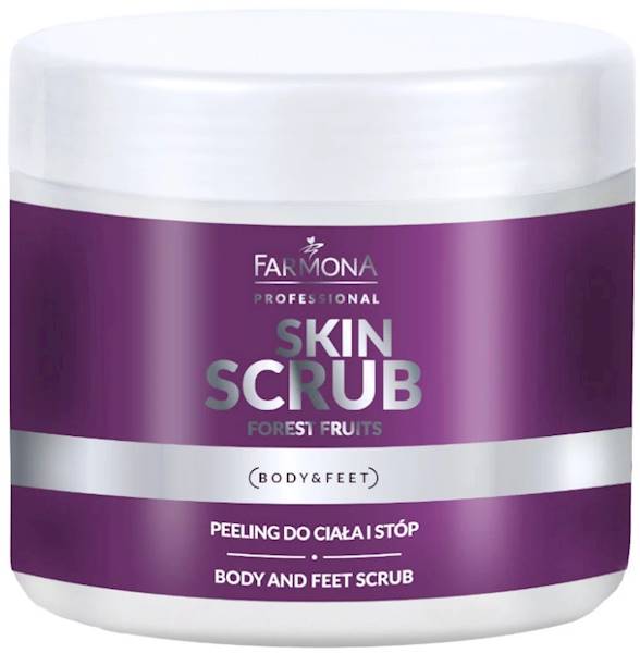 FARMONA peeling do ciała i stóp OWOCE LEŚNE 500g