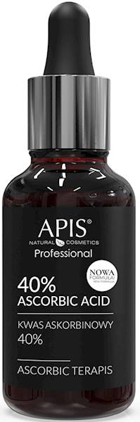 Apis Kwas askorbinowy 40% NOWA FORMUŁA 30ML