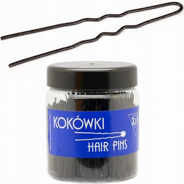 Kokówka karbowana czarna 6,5cm (500g)