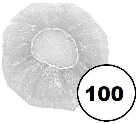 Czepki foliowe z gumką SPA NEW 100szt