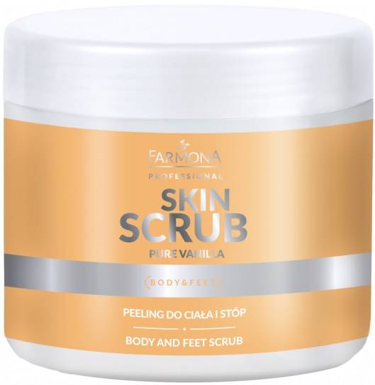 FARMONA peeling do ciała i stóp VANILLA 500g