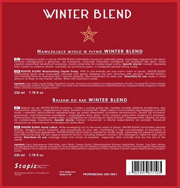 Stapiz ZESTAW Winter BLAND 230ml + 230ml