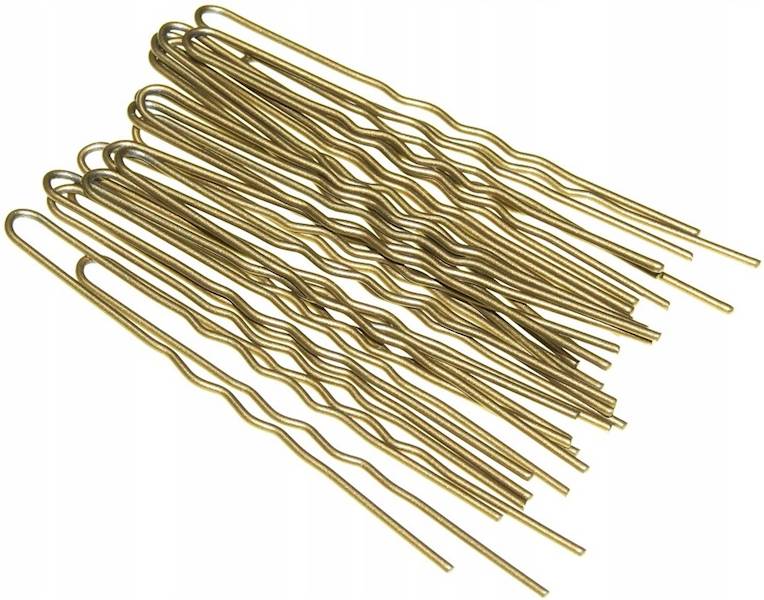 Kokówka karbowana złota 4,5cm (20 sztuk)
