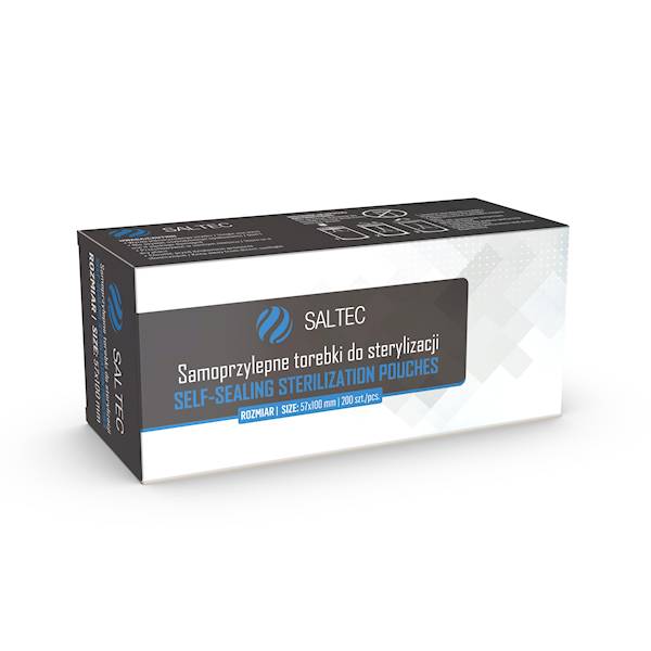 SALTEC Torebki do sterylizacji autoklaw 57x100/200