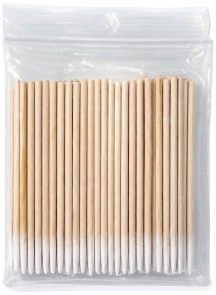 Patyczki drewniane z końcówką 100 sztuk