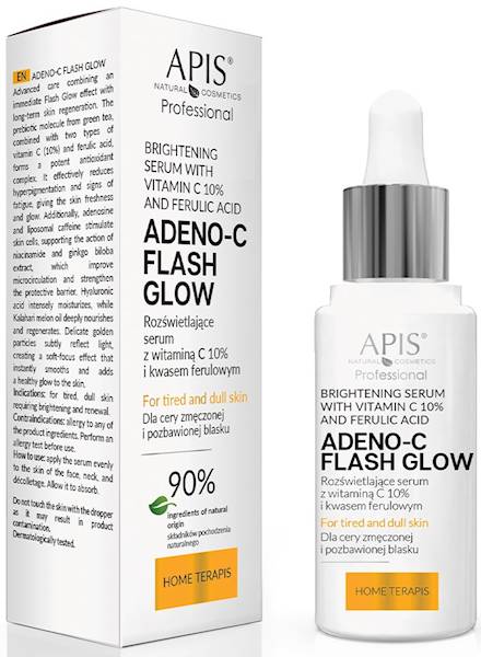 APIS Adeno-c flash glow serum do twarzy 30ml
