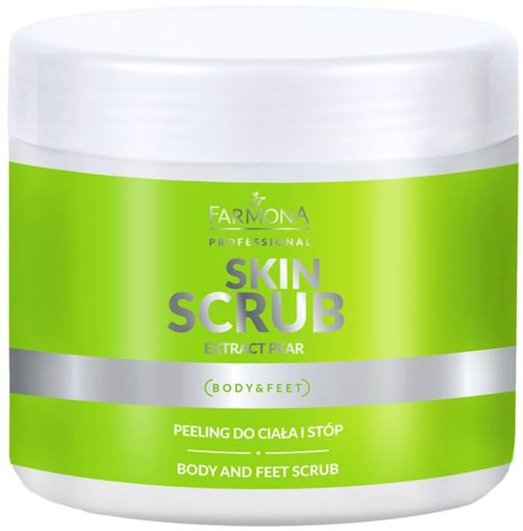 FARMONA peeling do ciała i stóp PEAR EXTRACT 500g
