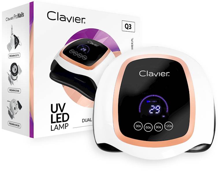 CLAVIER Lampa LED UV Q3 168W biała