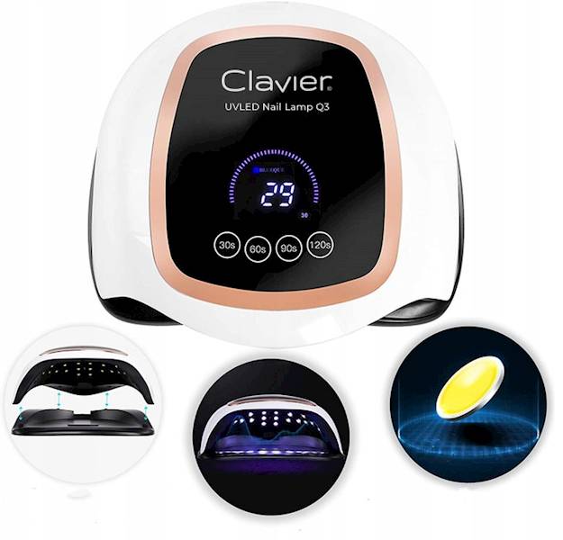 CLAVIER Lampa LED UV Q3 168W biała