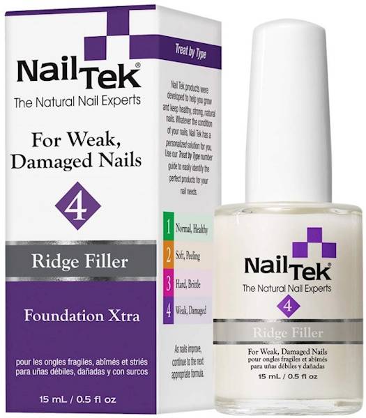Nail Tek 4 Ridge Filler odżywka podkładowa 15ml